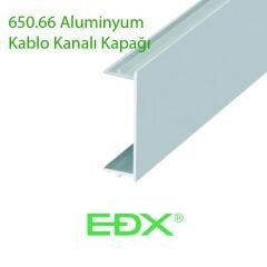 65x65 ALÜMİNYUM KABLO KANALI KAPAĞI